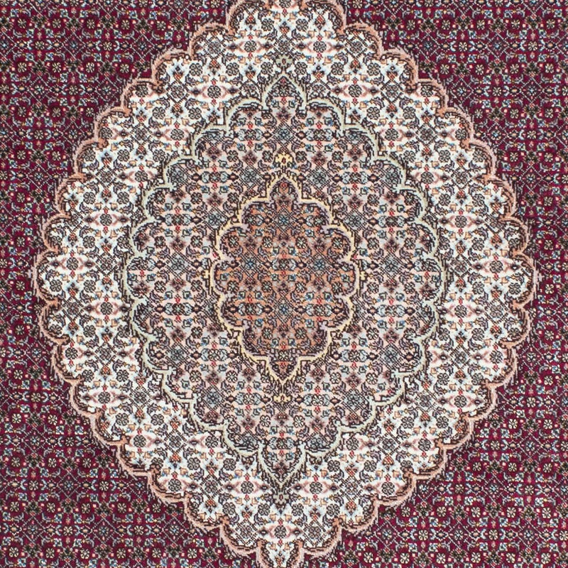 Täbriz Teppich 153x206cm - Perserteppich - dunkelrot