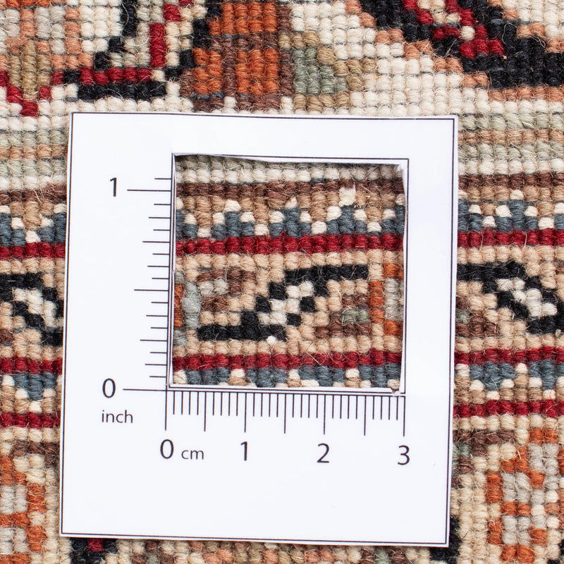 Täbriz Teppich 202x299cm - Perserteppich - dunkelblau