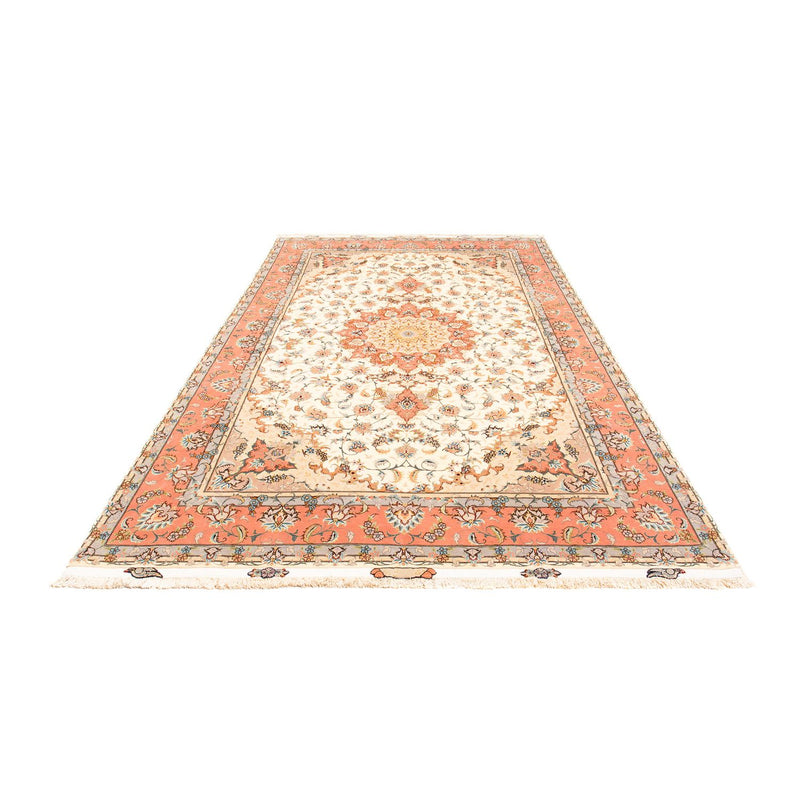 Täbriz - 50 Raj Teppich 195x310cm - Perserteppich - beige