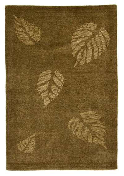 Ziegler Teppich 64x93cm - Orientteppich - olivgrün