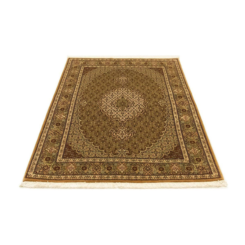 Täbriz - 50 Raj Teppich 103x154cm - Perserteppich - braun
