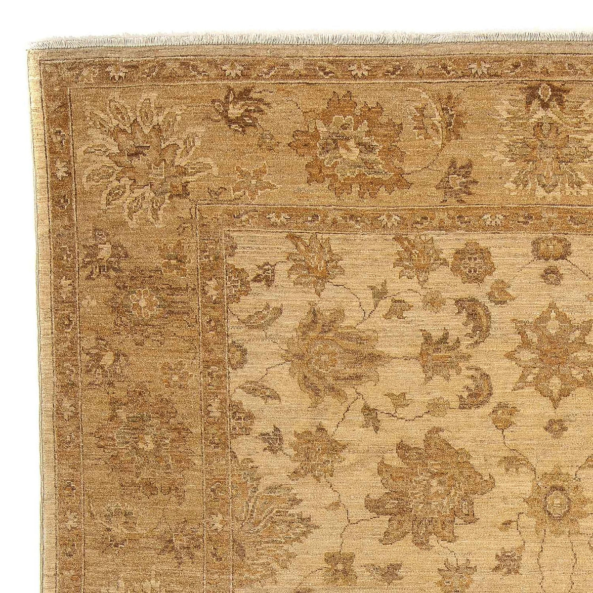 Ziegler Teppich 236x317cm - Orientteppich - hellbraun