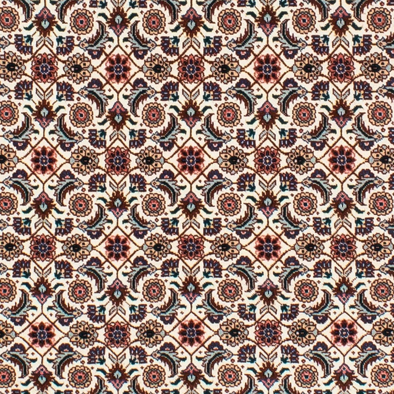 Täbriz - 50 Raj Teppich 151x151cm - Perserteppich - beige