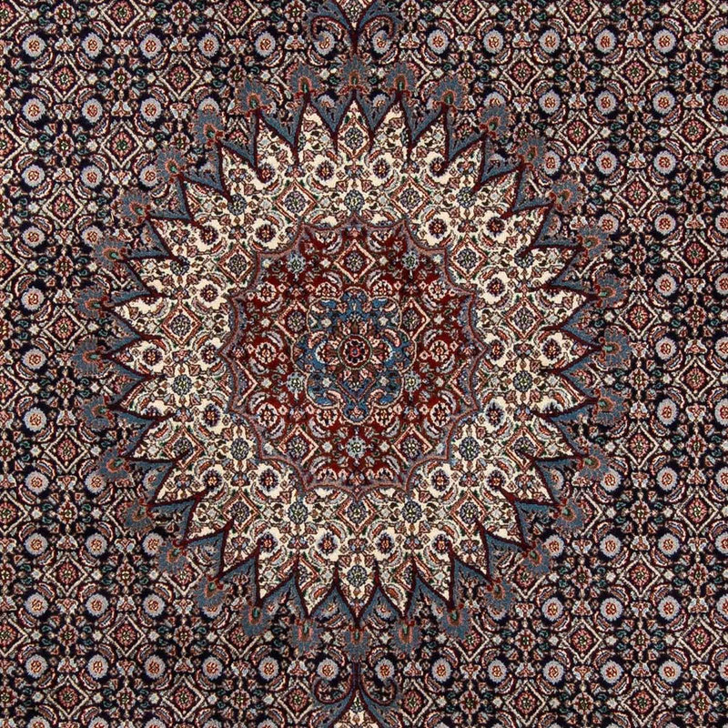 Moud Teppich 198x298cm - Perserteppich - dunkelblau