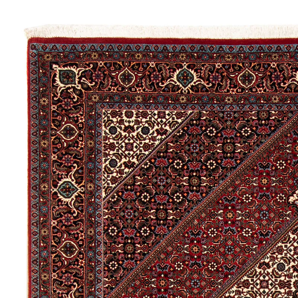 Bidjar Teppich 172x245cm - Perserteppich - dunkelrot