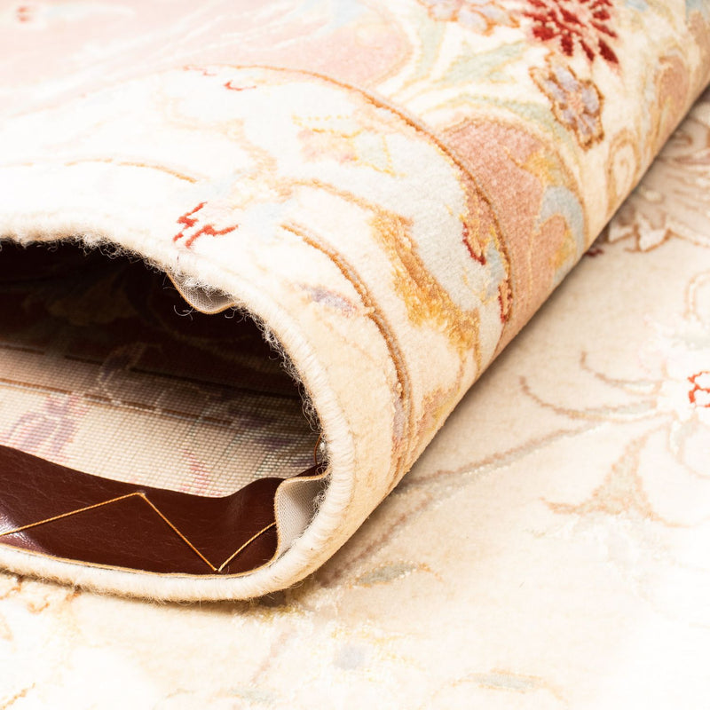 Täbriz - 50 Raj Teppich 203x312cm - Perserteppich - beige