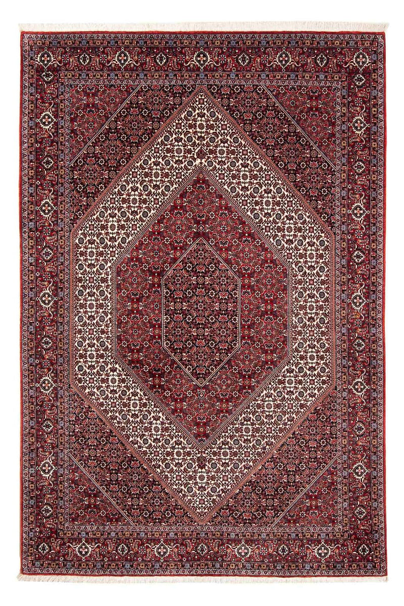 Bidjar Teppich 170x241cm - Perserteppich - dunkelrot