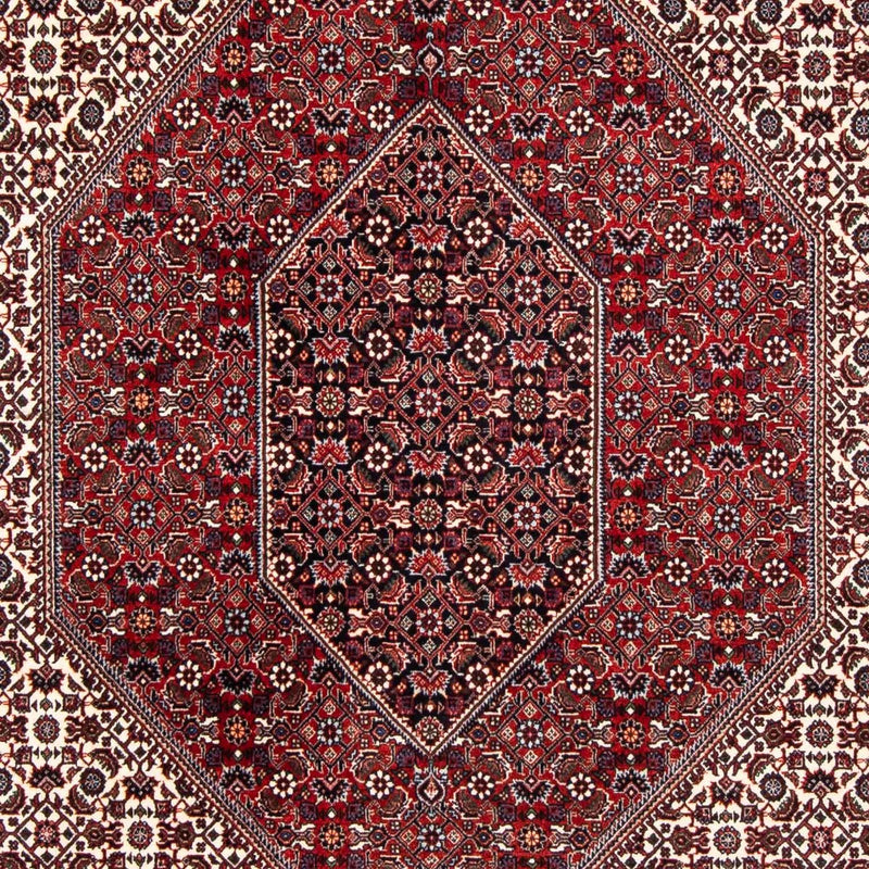 Bidjar Teppich 170x241cm - Perserteppich - dunkelrot