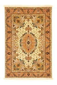 Täbriz - 50 Raj Teppich 100x151cm - Perserteppich - beige – product image