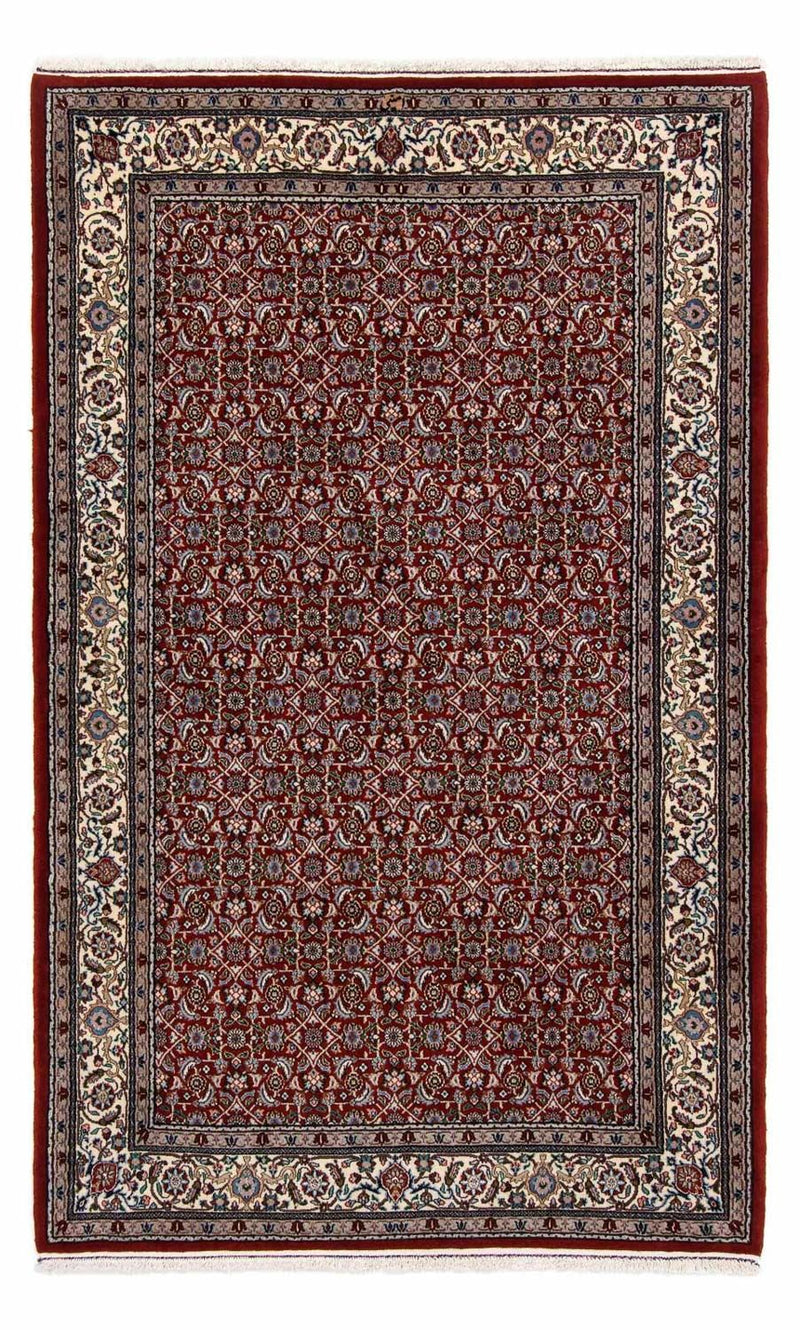 Moud Teppich 138x226cm - Perserteppich - dunkelrot