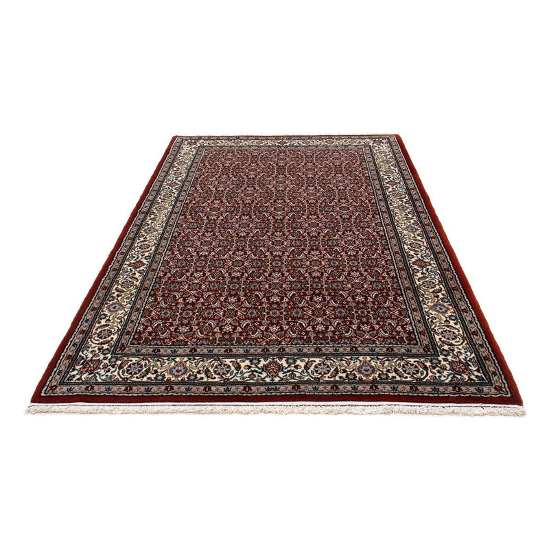 Moud Teppich 138x226cm - Perserteppich - dunkelrot