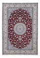Nain - 9La Teppich 202x288cm - Perserteppich - dunkelrot