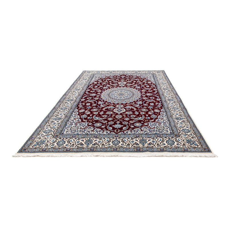 Nain - 9La Teppich 202x288cm - Perserteppich - dunkelrot