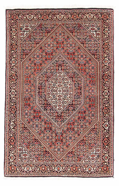 Bidjar Teppich 91x145cm - Perserteppich - hellrot