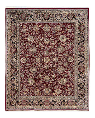 Vintage Teppich 244x305cm - dunkelrot