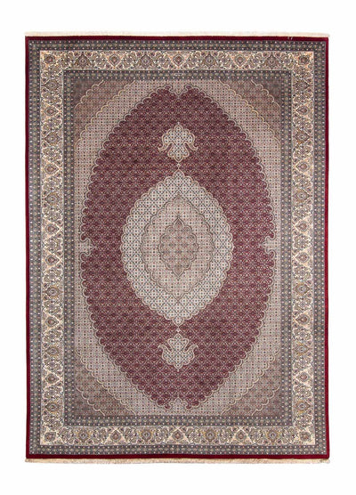 Täbriz Teppich 205x295cm - Perserteppich - rot