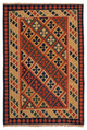 Kelim Fars Teppich 154x200cm - braun
