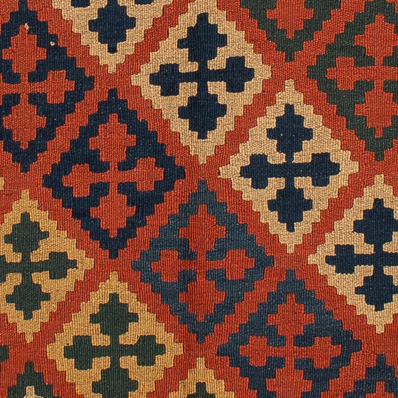 Kelim Fars Teppich 154x200cm - braun