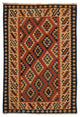 Kelim Fars Teppich 149x210cm - braun