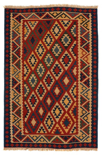 Kelim Fars Teppich 152x200cm - mehrfarbig – product image