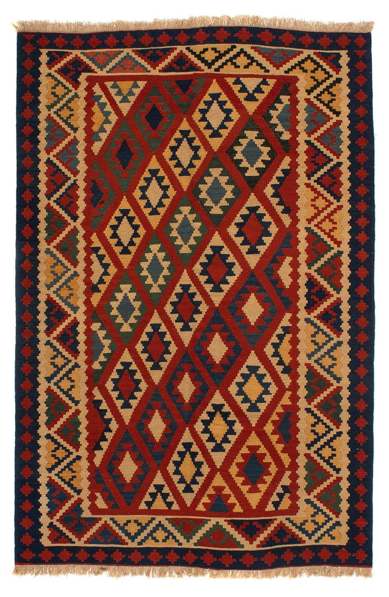 Kelim Fars Teppich 152x200cm - mehrfarbig