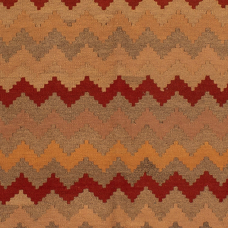 Kelim Fars Teppich 144x214cm - braun