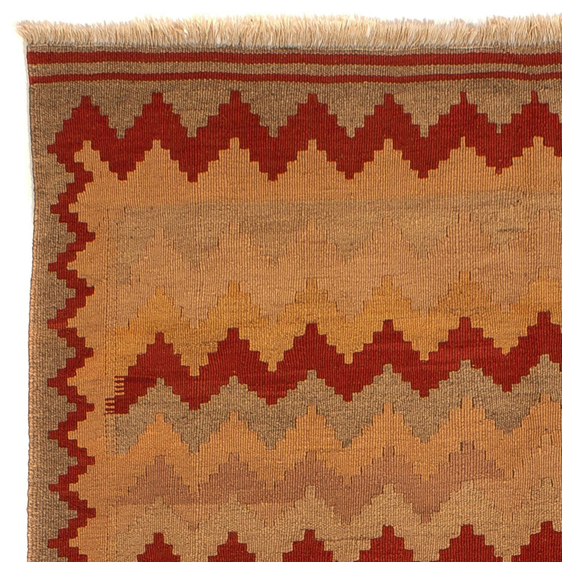 Kelim Fars Teppich 144x214cm - braun