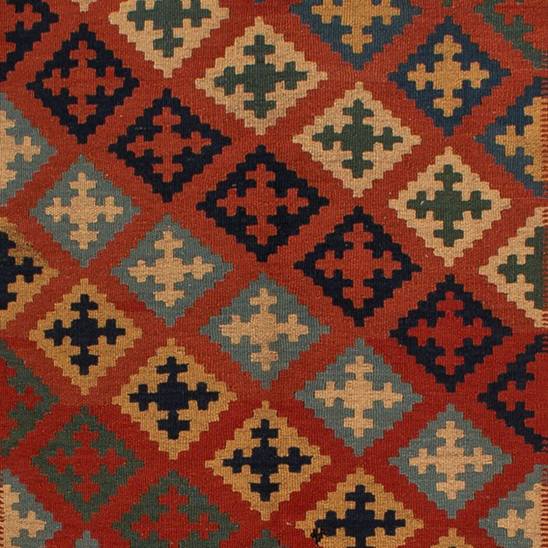 Kelim Fars Teppich 158x210cm - mehrfarbig
