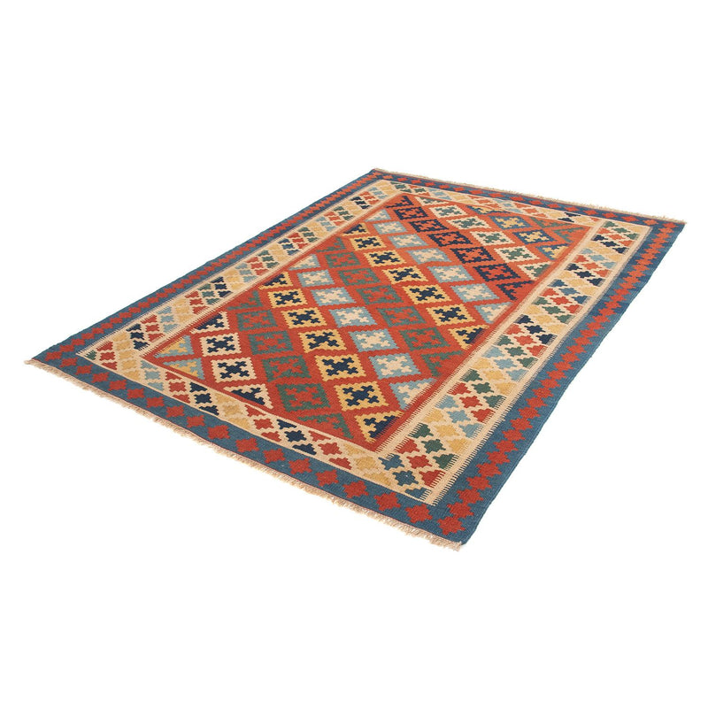 Kelim Fars Teppich 158x210cm - mehrfarbig