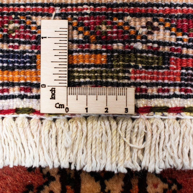 Shiraz Teppich 100x403cm - Perserteppich - hellrot
