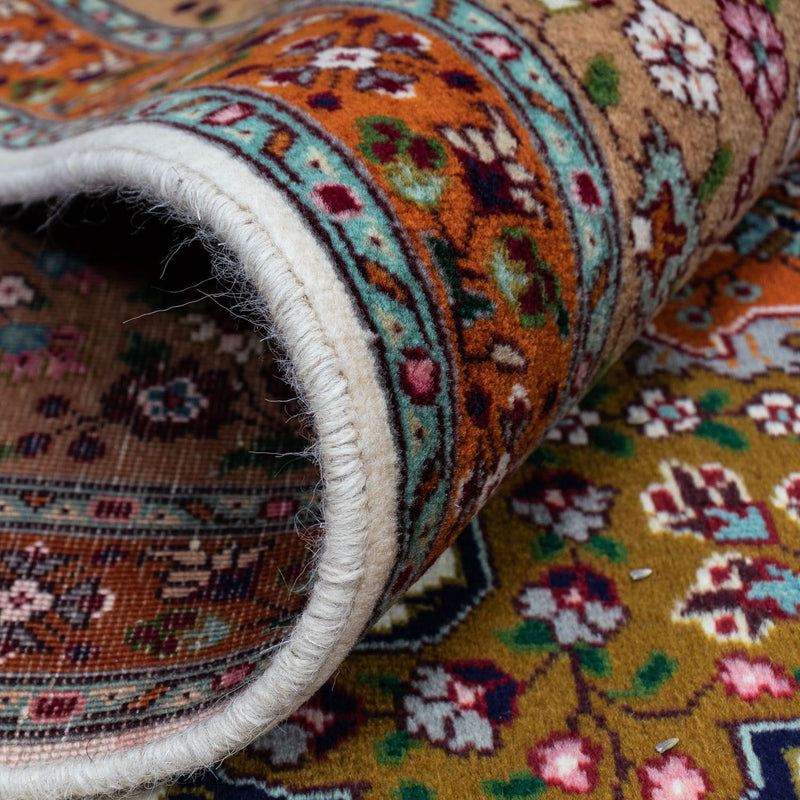 Täbriz - 40 Raj Teppich 205x295cm - Perserteppich - beige