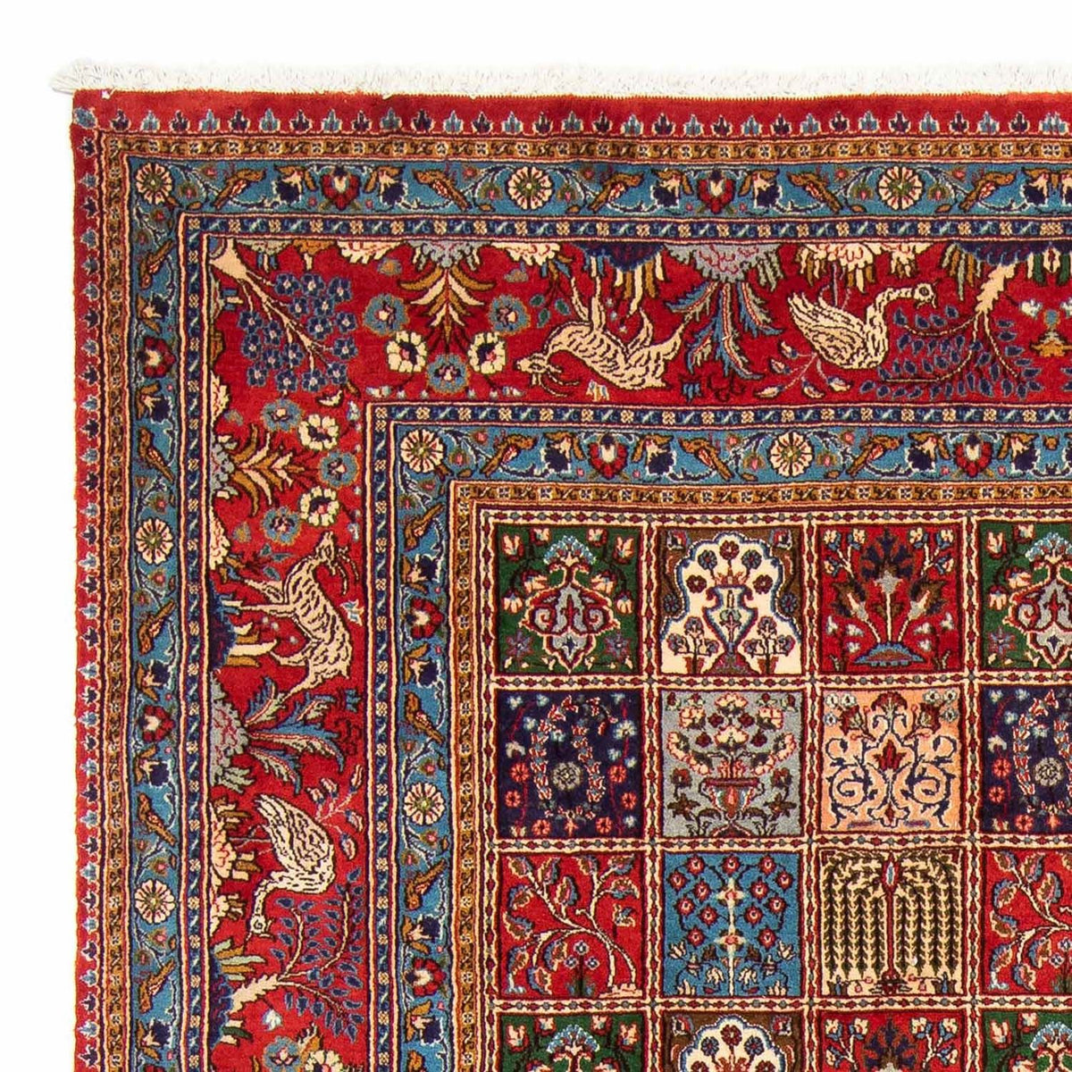 Moud Teppich 196x290cm - Perserteppich - rot
