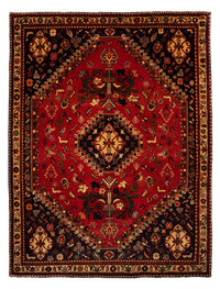 Ghashghai Teppich 219x302cm - Perserteppich - dunkelrot – product image