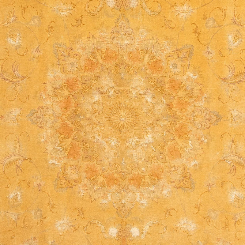 Täbriz - 50 Raj Teppich 198x302cm - Perserteppich - gold