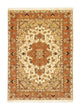 Täbriz - 50 Raj Teppich 103x143cm - Perserteppich - beige