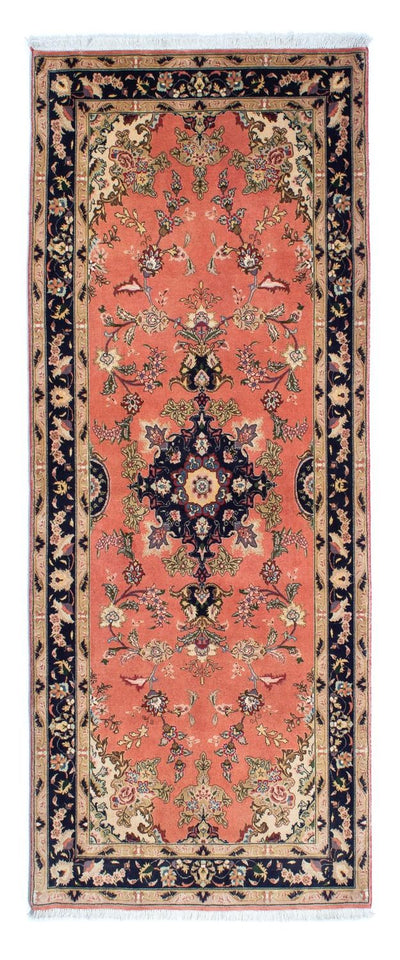 Täbriz - 50 Raj Teppich 82x206cm - Perserteppich - rost