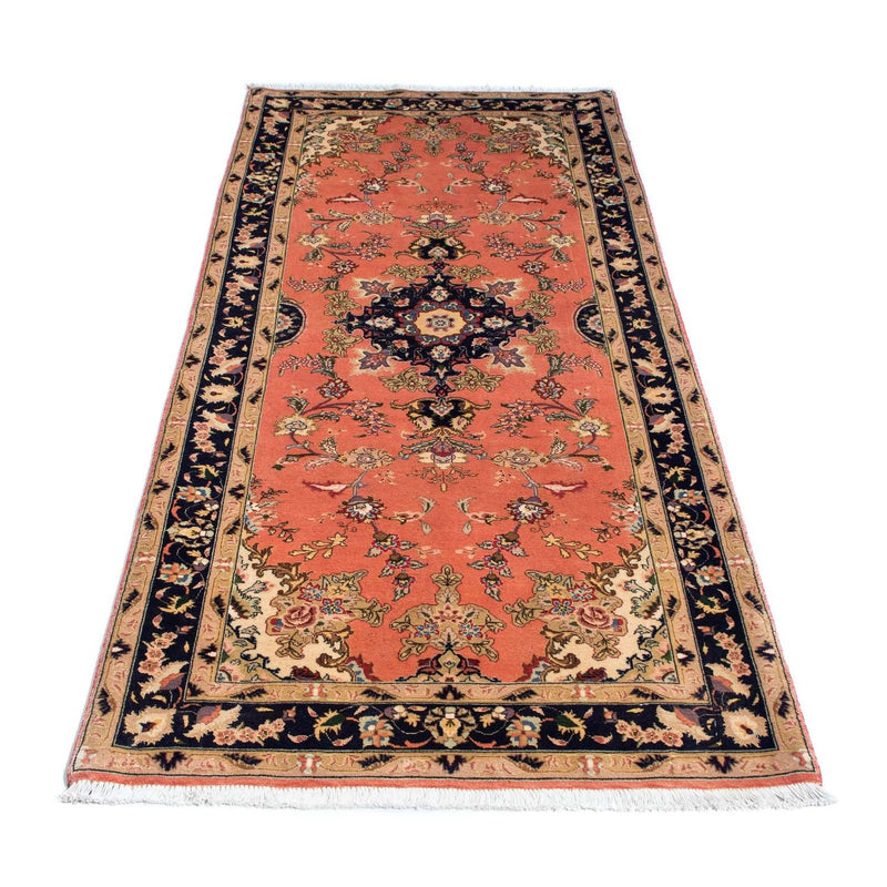 Täbriz - 50 Raj Teppich 82x206cm - Perserteppich - rost