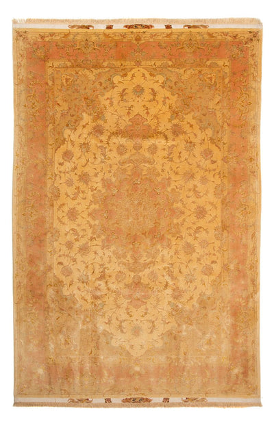 Täbriz - 50 Raj Teppich 200x300cm - Perserteppich - gold