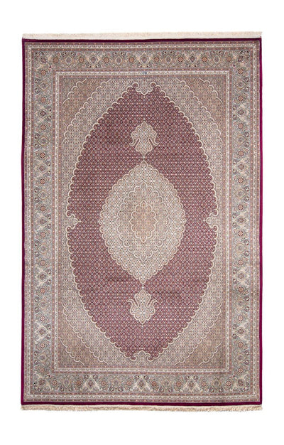 Täbriz Teppich 204x308cm - Perserteppich - rot