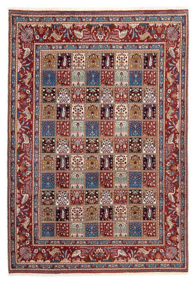 Moud Teppich 204x292cm - Perserteppich - dunkelrot