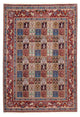 Moud Teppich 204x292cm - Perserteppich - dunkelrot