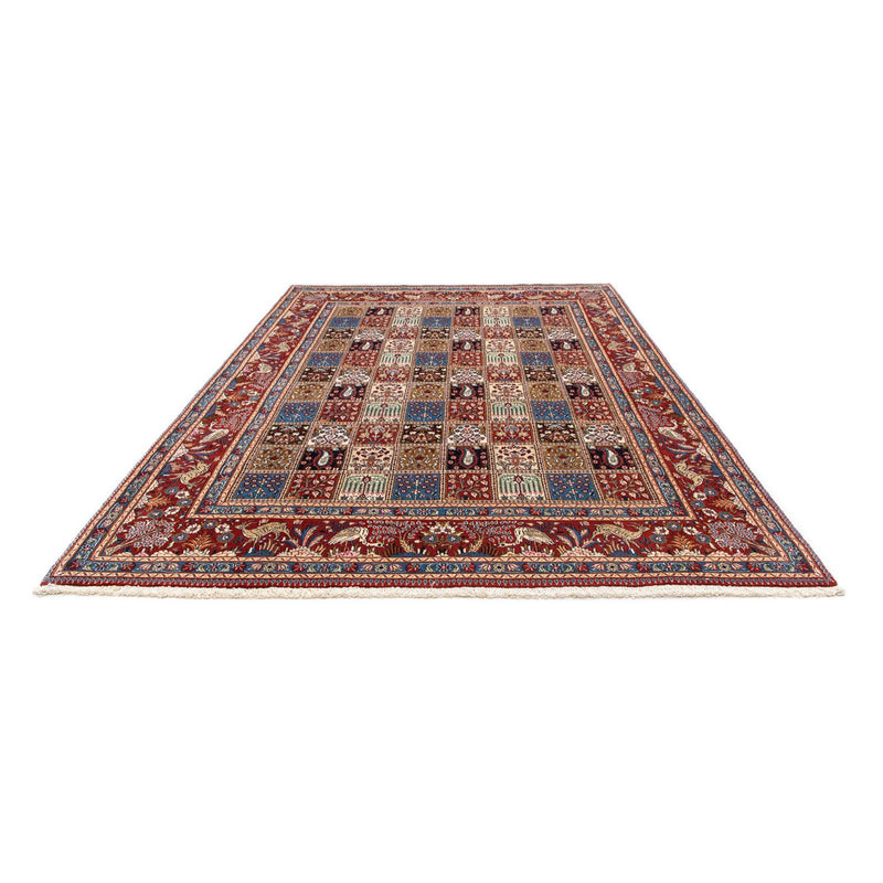 Moud Teppich 204x292cm - Perserteppich - dunkelrot