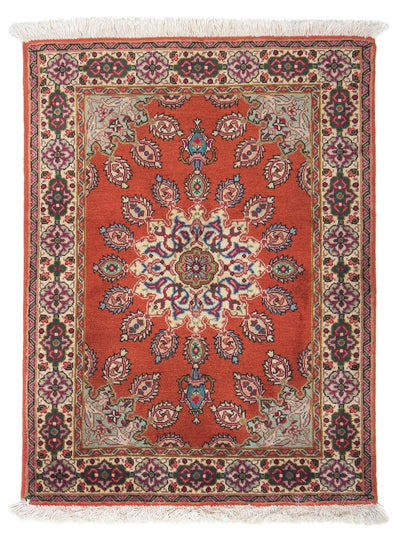 Täbriz Teppich 61x84cm - Perserteppich - rost