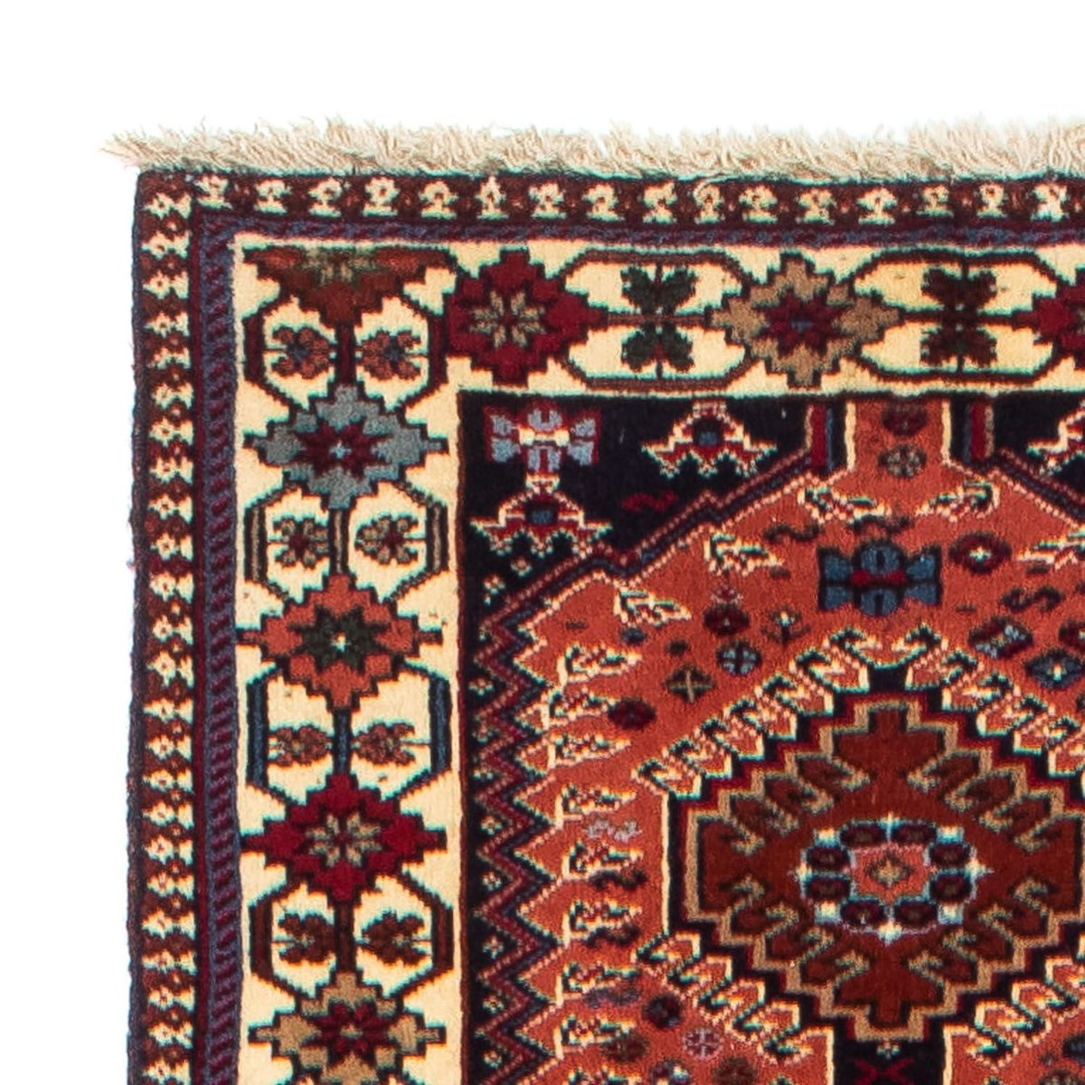 Yalameh Teppich 75x380cm - Perserteppich - hellrot