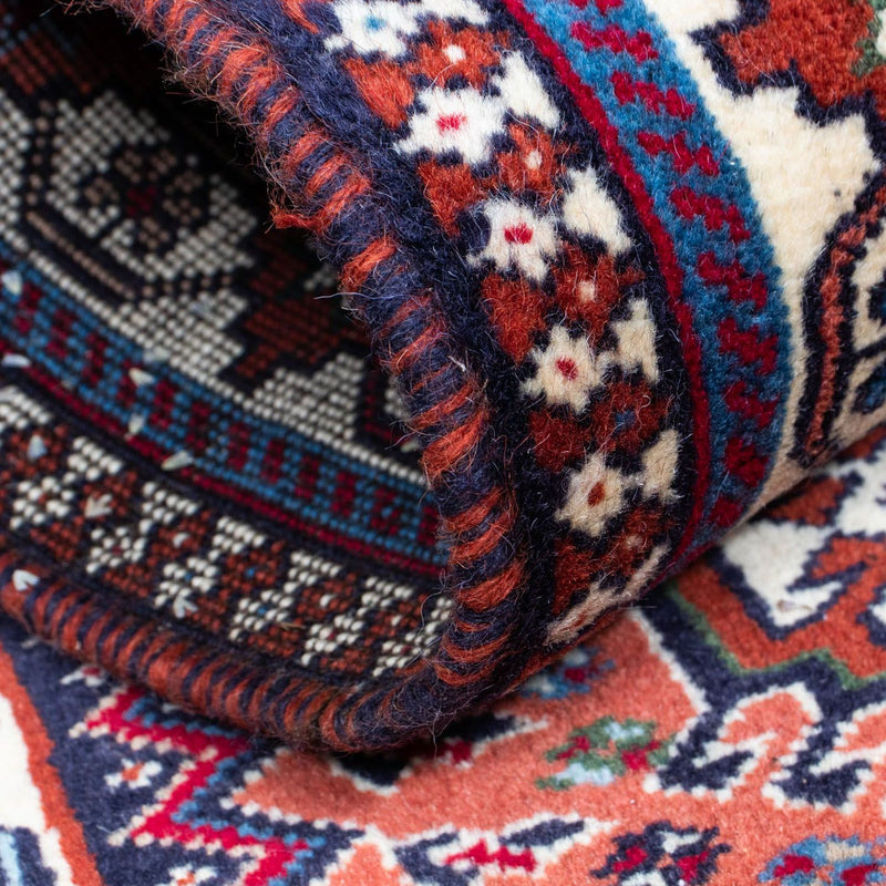 Yalameh Teppich 75x380cm - Perserteppich - hellrot
