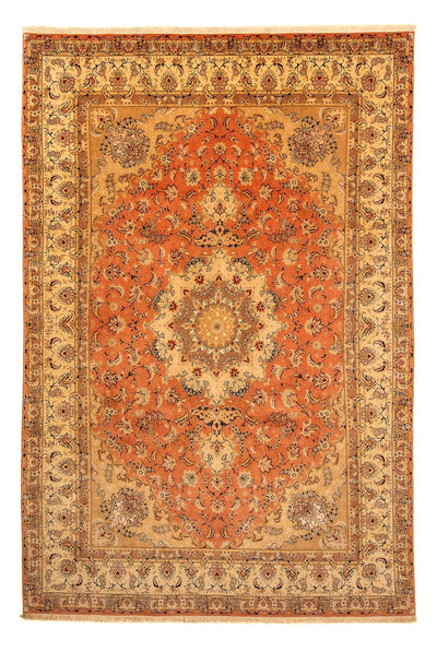 Täbriz - 50 Raj Teppich 246x353cm - Perserteppich - rost