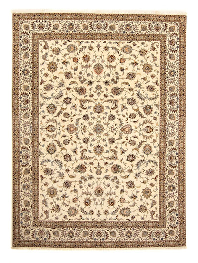 Täbriz - 50 Raj Teppich 247x357cm - Perserteppich - beige