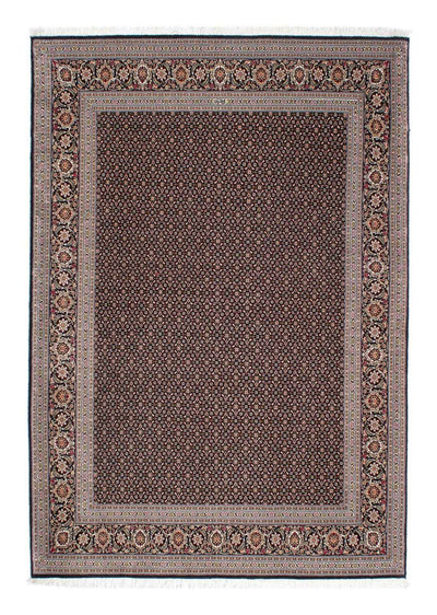 Täbriz Teppich 151x215cm - Perserteppich - dunkelblau