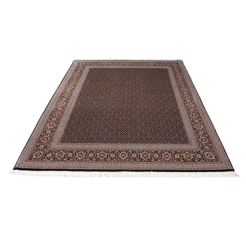 Täbriz Teppich 151x215cm - Perserteppich - dunkelblau