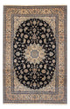 Nain - 9La Teppich 205x300cm - Perserteppich - schwarz